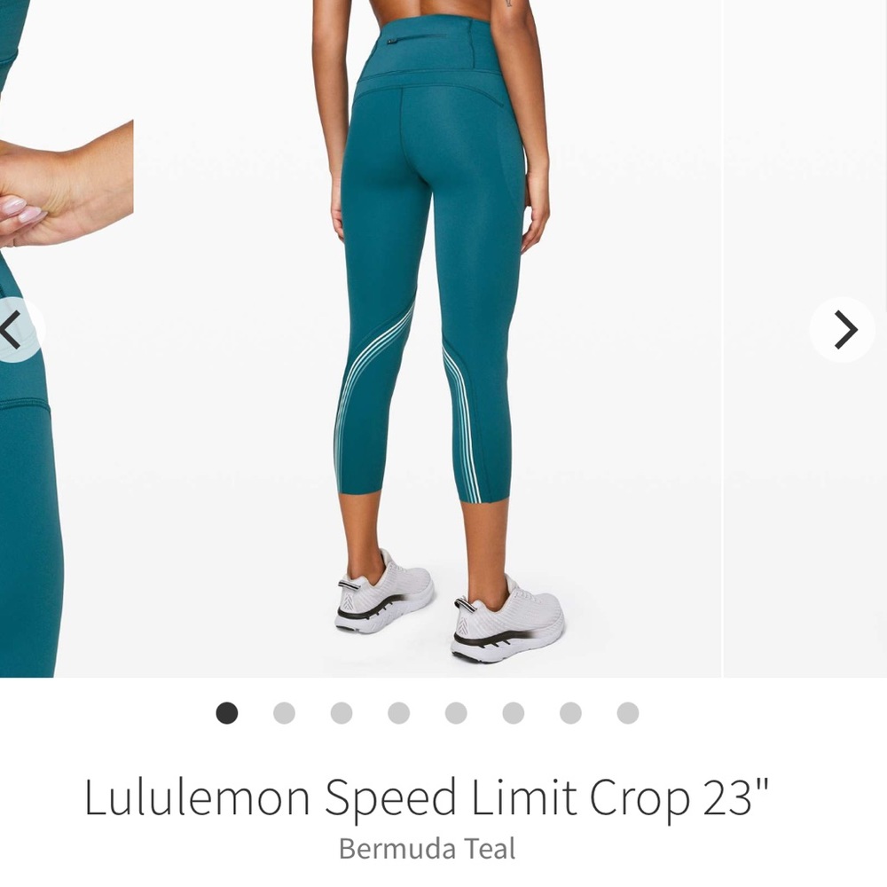 Lululemon Speed Limit Crop 23”